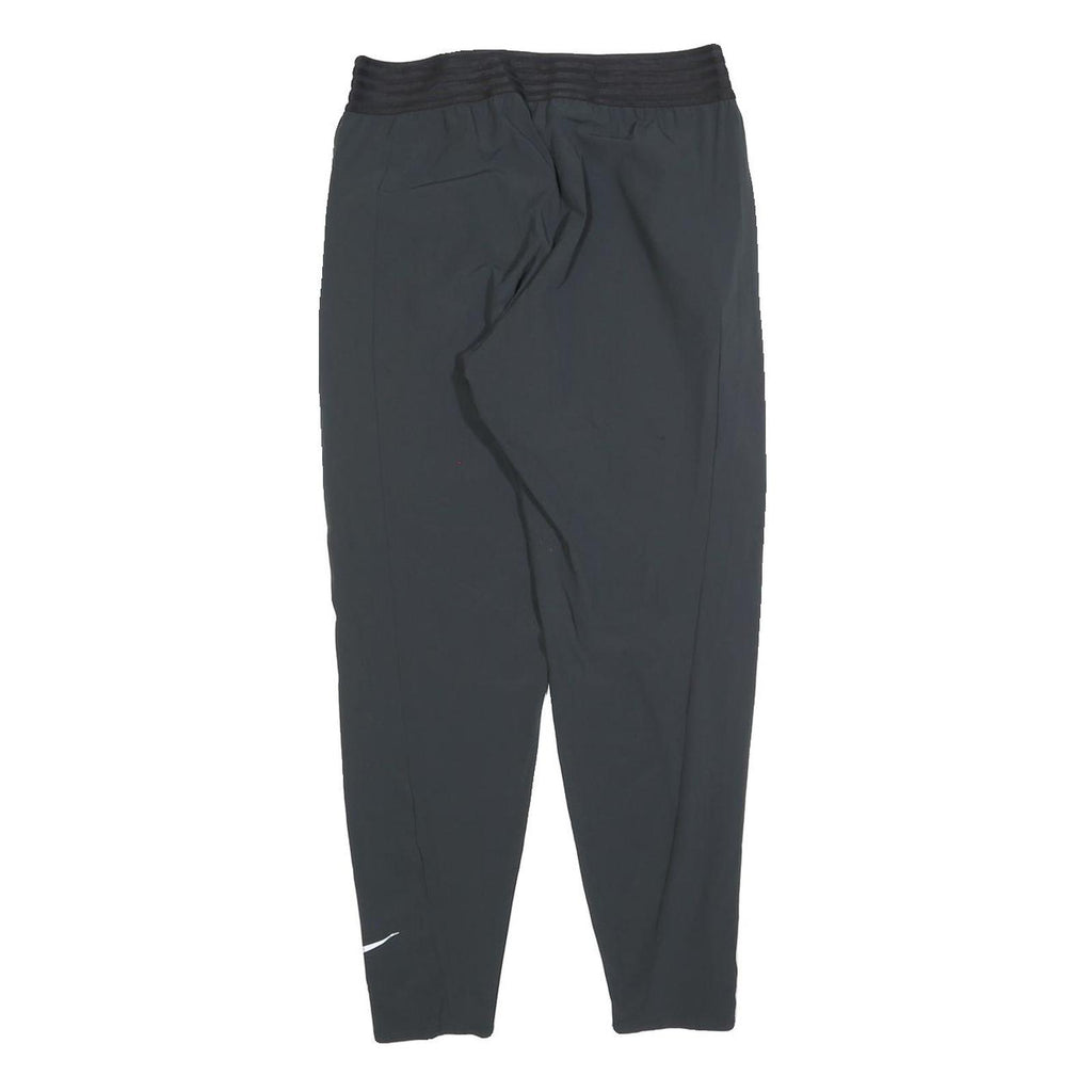NIKE Mens Joggers Black S W26 L28 Slim Tapered Polyester Blend Sportswear
