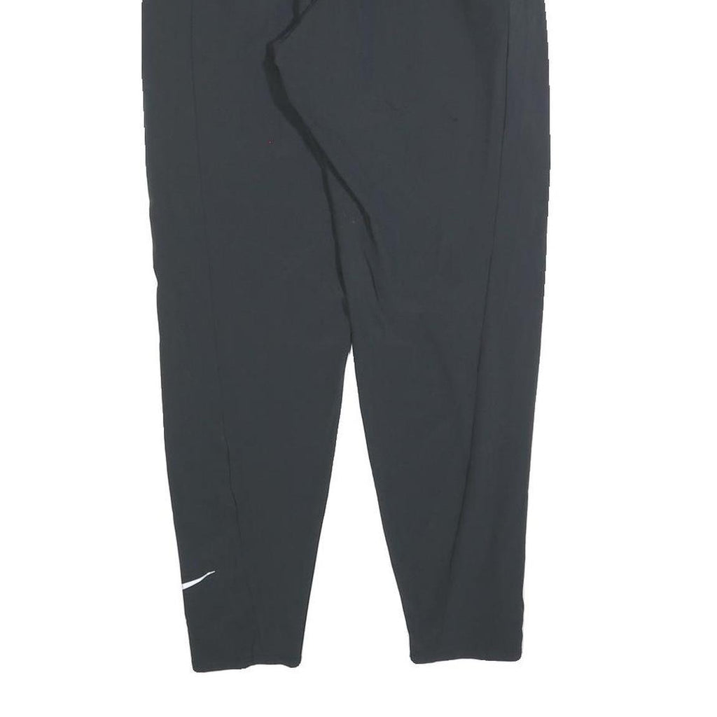 NIKE Mens Joggers Black S W26 L28 Slim Tapered Polyester Blend Sportswear