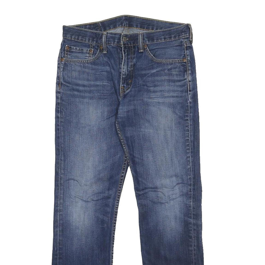 LEVI'S 511 Mens Slim Blue Denim Medium W33 L32 Slim Fit Zip Jeans
