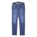 LEVI'S 502 Mens Jeans Blue Regular Straight Denim Medium W32 L32 Zip Cotton