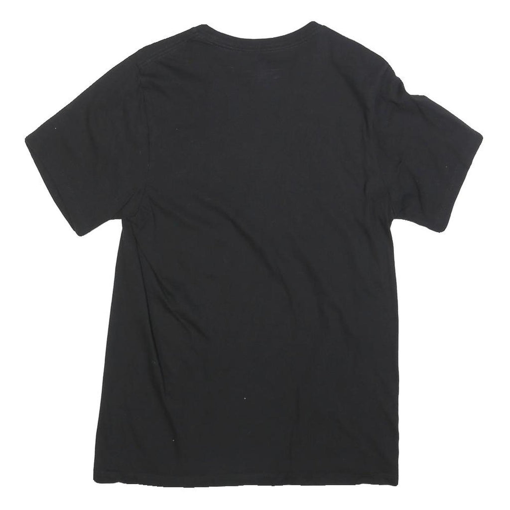 CALVIN KLEIN Mens Black S Short Sleeve Crew Neck Cotton Blend T-Shirt