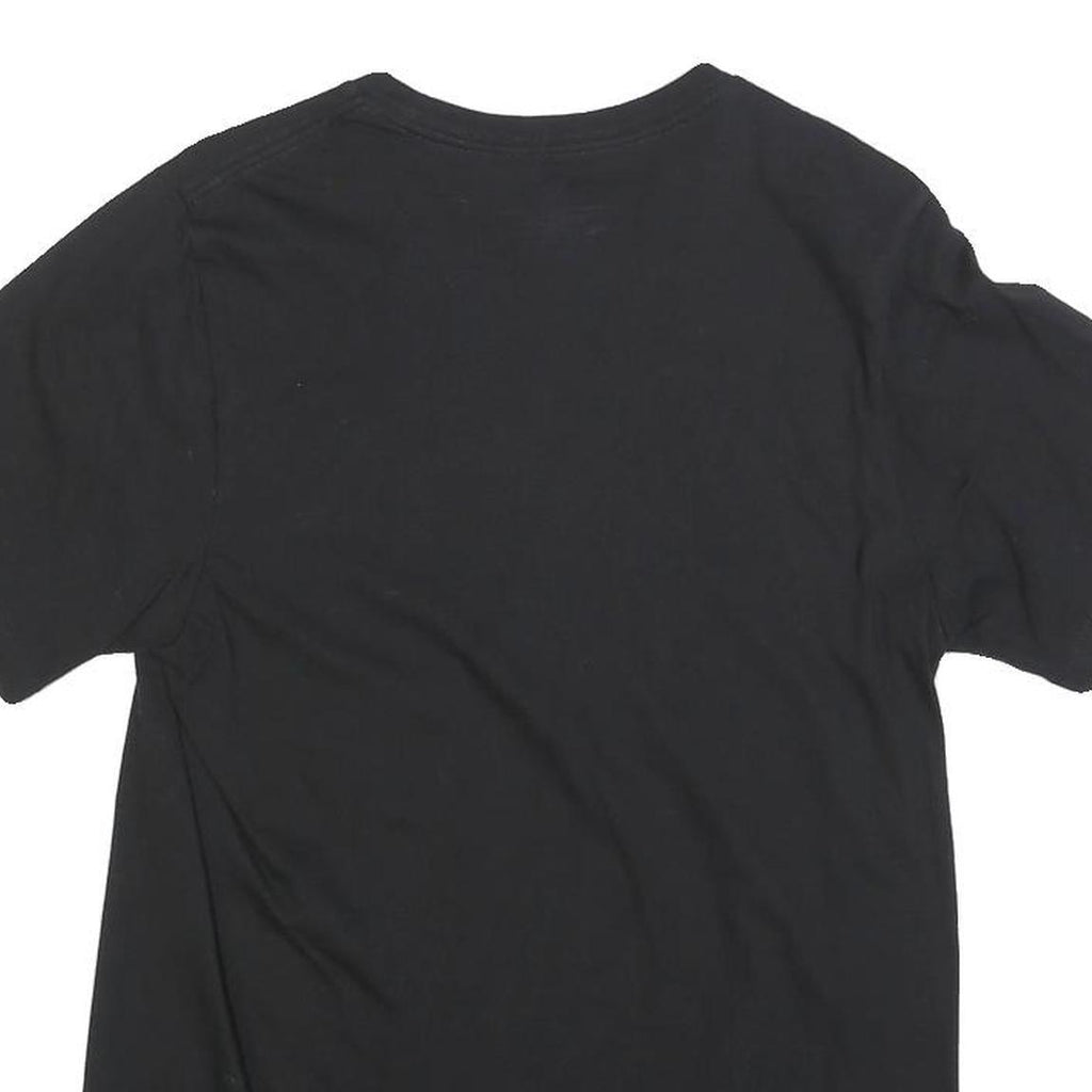 CALVIN KLEIN Mens Black S Short Sleeve Crew Neck Cotton Blend T-Shirt