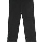 CARHARTT Mens Black Cotton Blend Woven Straight Trousers Relaxed Fit W30 L32