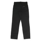 CARHARTT Mens Black Cotton Blend Woven Straight Trousers Relaxed Fit W30 L32