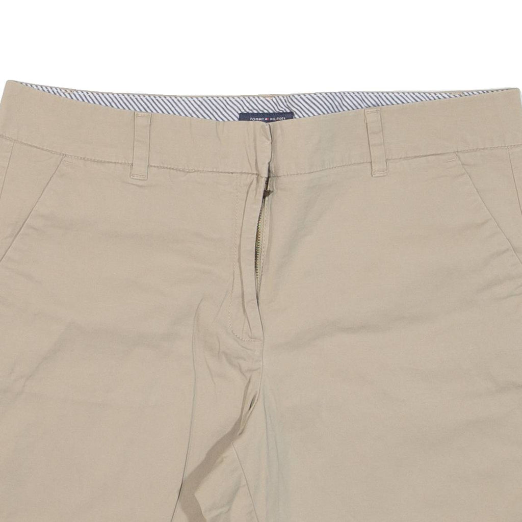 TOMMY HILFIGER Womens Casual Shorts Beige L W34