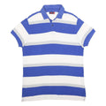 KAPPA Mens Blue White Grey Striped Short Sleeve Polo Shirt 3XL Cotton Casual