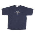 LEE Mens Navy Blue Pittsburgh Panther Graphic T-Shirt XL Short Sleeve Crew Neck