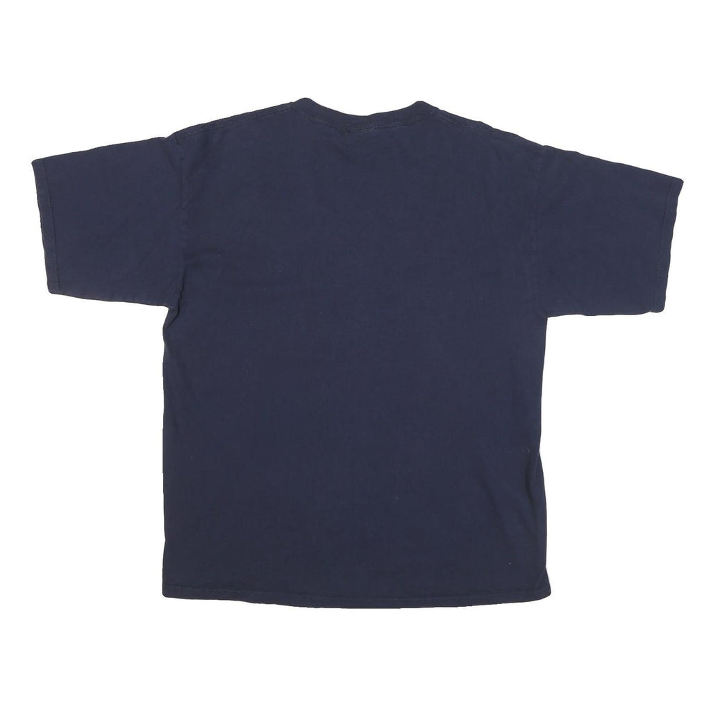 LEE Mens Navy Blue Pittsburgh Panther Graphic T-Shirt XL Short Sleeve Crew Neck