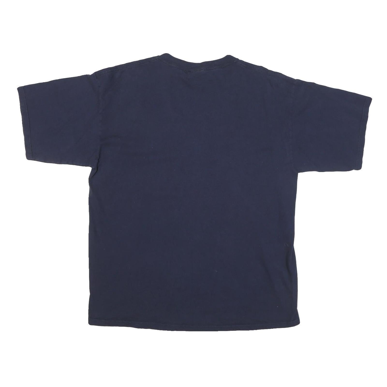 LEE Mens Navy Blue Pittsburgh Panther Graphic T-Shirt XL Short Sleeve Crew Neck