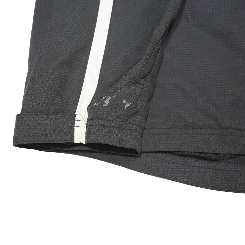 ADIDAS Mens Black & White McNally Athletics Track Jacket L Polyester Blend Zip
