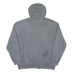 CARHARTT Mens Grey Zip Up Hoodie XL Workwear Cotton Blend Casual Sweatshirt
