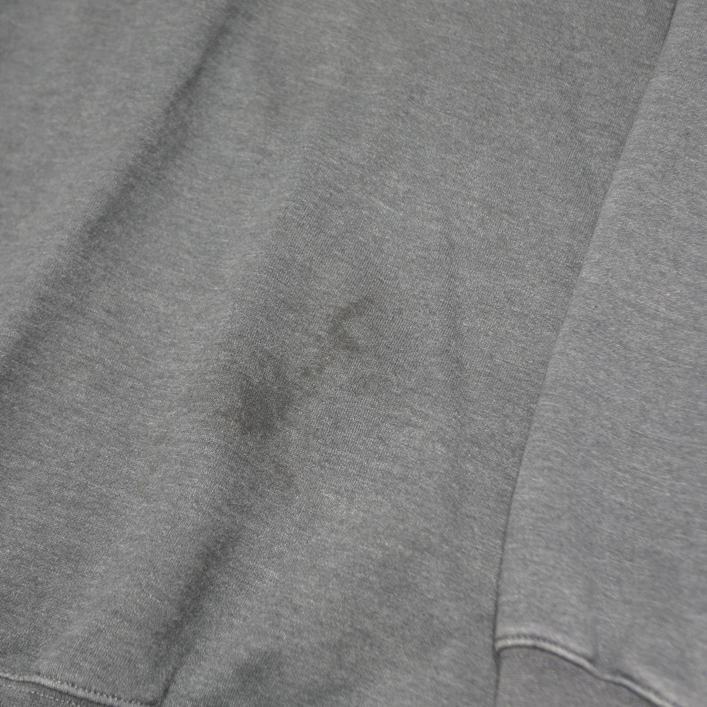 CARHARTT Mens Grey Zip Up Hoodie XL Workwear Cotton Blend Casual Sweatshirt