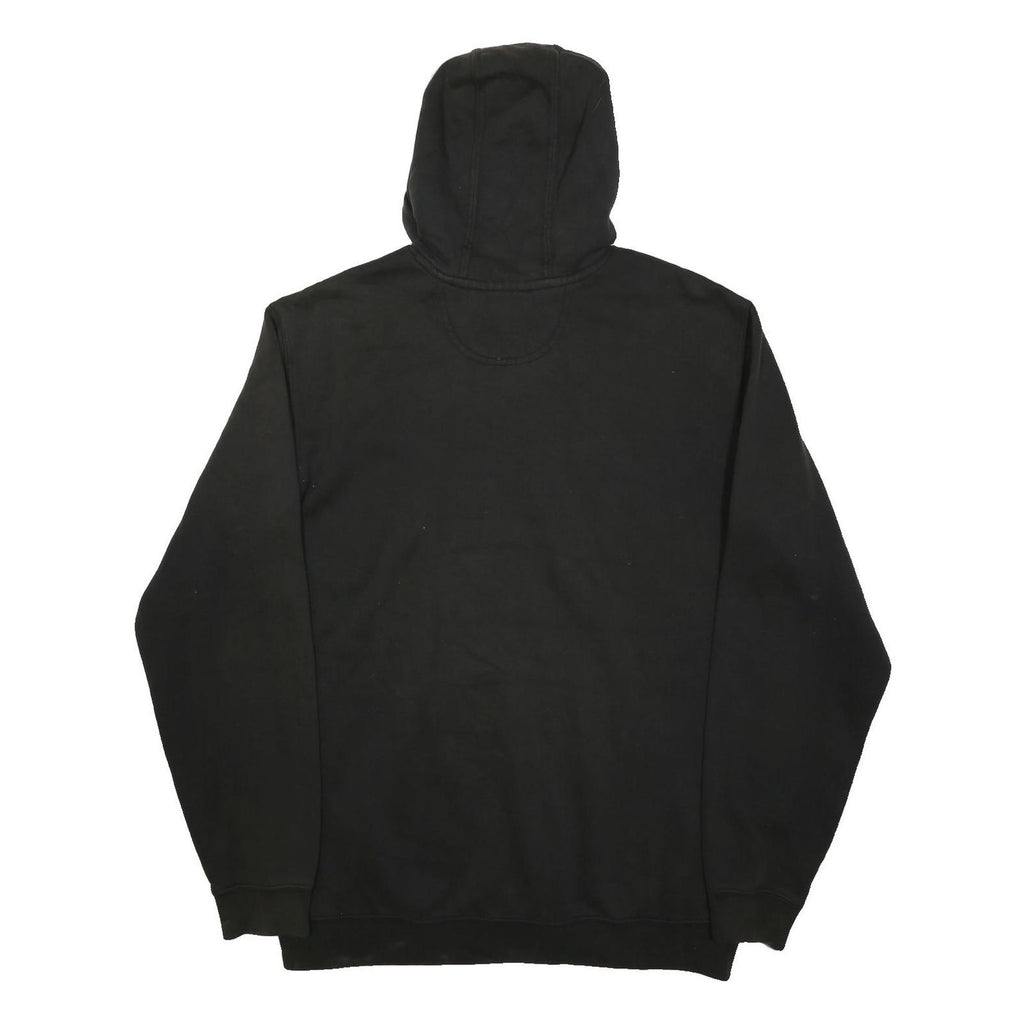 CARHARTT Mens Black WECO Hoodie L Cotton Blend Workwear Casual Pullover