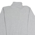 CHAMPION Mens Grey Cal Lutheran Alumni Half Zip M Cotton Blend Sweatshirt