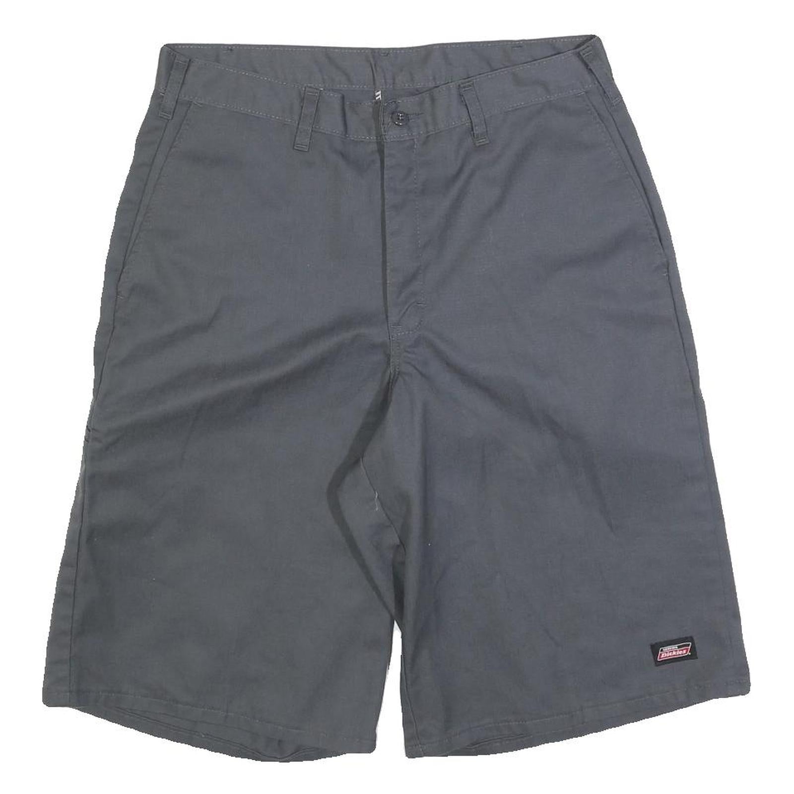 DICKIES Mens Shorts Grey Casual M W31 Cotton Blend Workwear Classic Fit