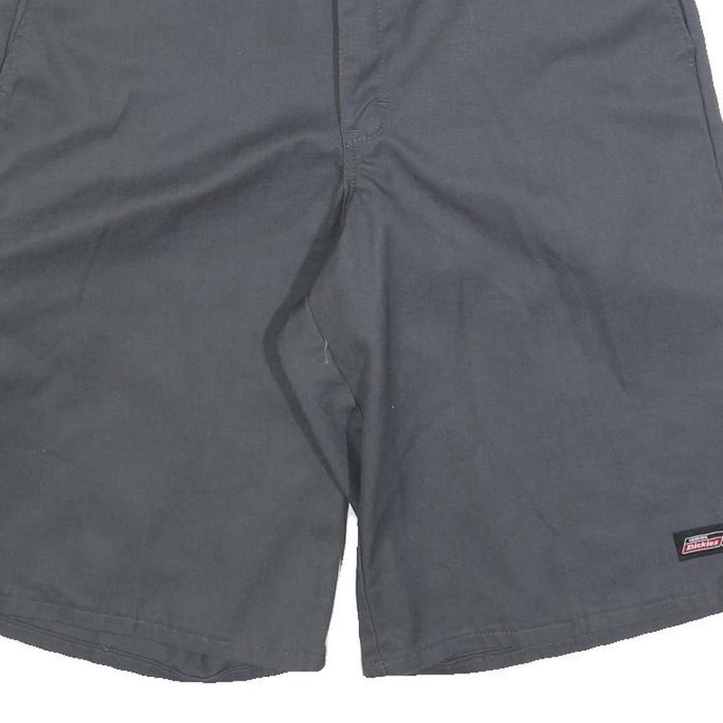 DICKIES Mens Shorts Grey Casual M W31 Cotton Blend Workwear Classic Fit