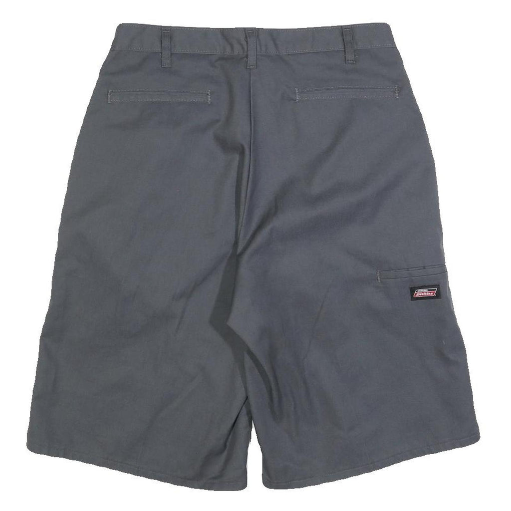 DICKIES Mens Shorts Grey Casual M W31 Cotton Blend Workwear Classic Fit