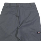 DICKIES Mens Shorts Grey Casual M W31 Cotton Blend Workwear Classic Fit