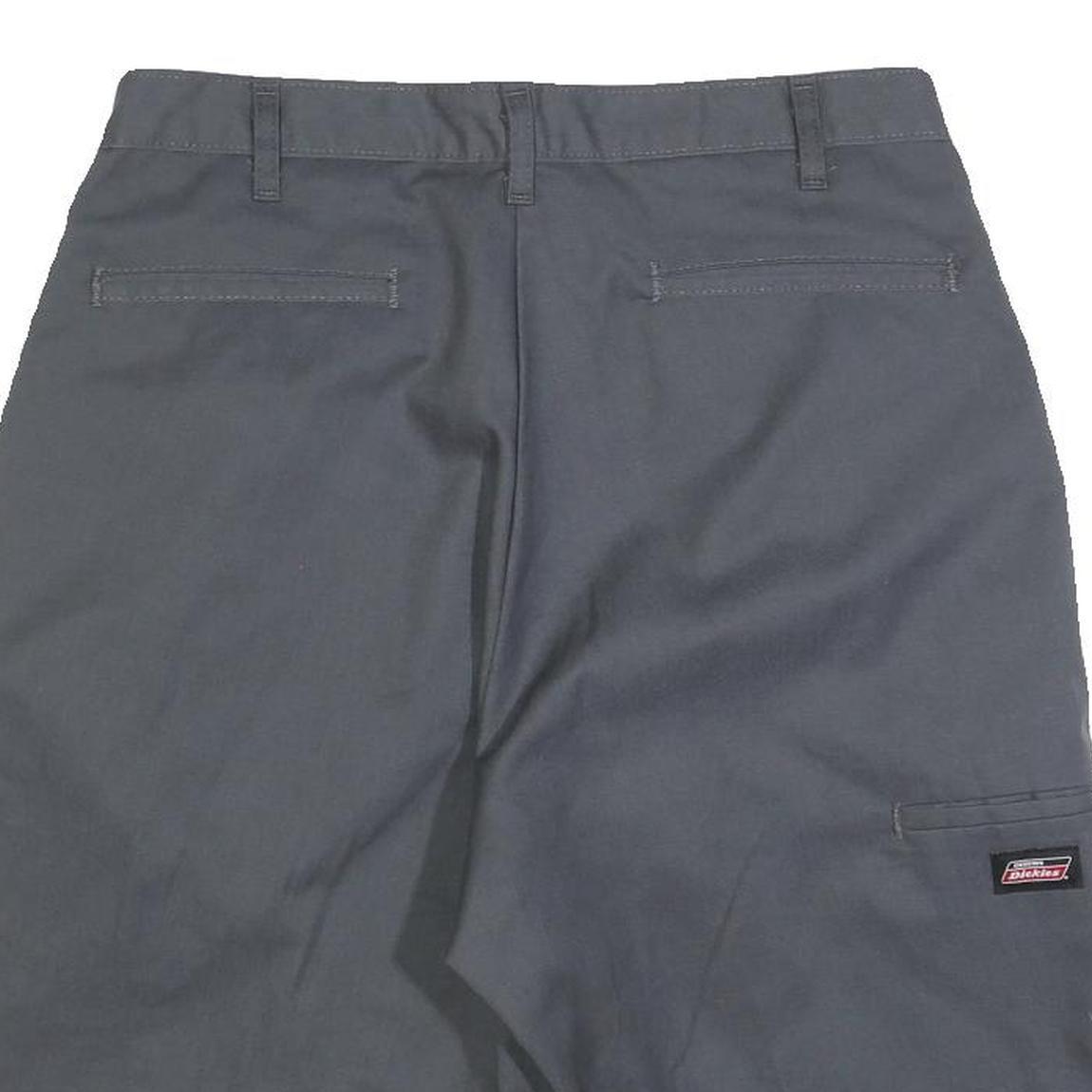 DICKIES Mens Shorts Grey Casual M W31 Cotton Blend Workwear Classic Fit