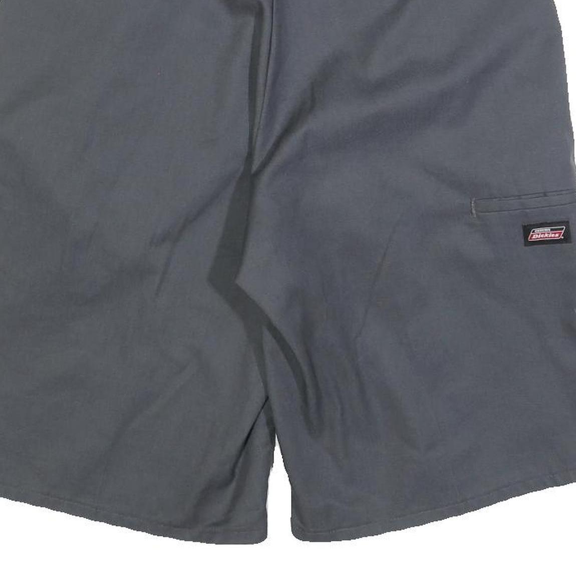DICKIES Mens Shorts Grey Casual M W31 Cotton Blend Workwear Classic Fit