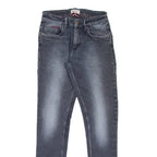 HILFIGER DENIM Scranton Mens Jeans Blue Slim Skinny Stone Wash W26 L31
