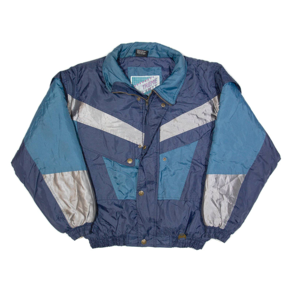 EXTREME LIMIT Mens Jacket Blue Colourblock M