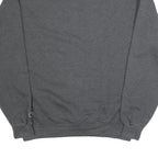 CHAMPION Mens Grey L Crew Neck Cotton Blend Pullover Sweatshirt Classic Comfort