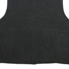 THE NORTH FACE Womens Black Fleece Vest 2XL Polyester Zip Closure Casual Outdoor