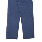 DICKIES Mens Blue Regular Fit Straight Leg Denim W32 L29 Zip Jeans Workwear