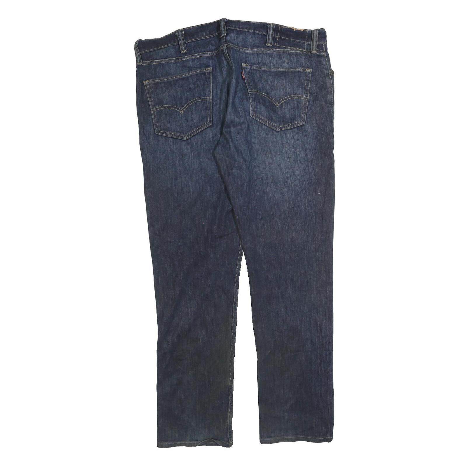 LEVI'S 511 Slim Mens Jeans Blue Slim Straight Denim Medium W38 L31 Classic Fit