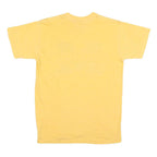 STREET WISE Womens Yellow Michigan Graphic T-Shirt L Short Sleeve Crew Neck