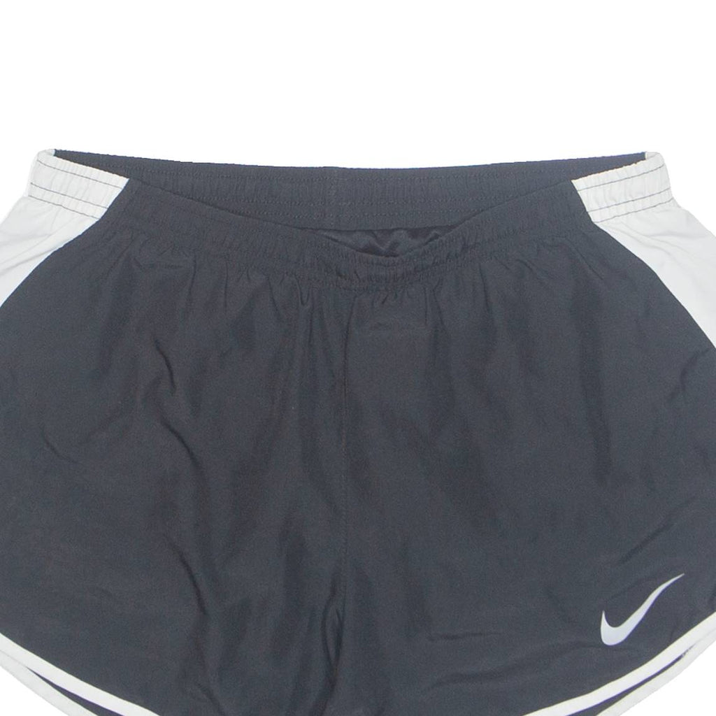 NIKE Dri-Fit Mesh Lined Womens Sports Shorts Black XS W26
