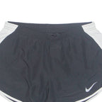 NIKE Dri-Fit Mesh Lined Womens Sports Shorts Black XS W26