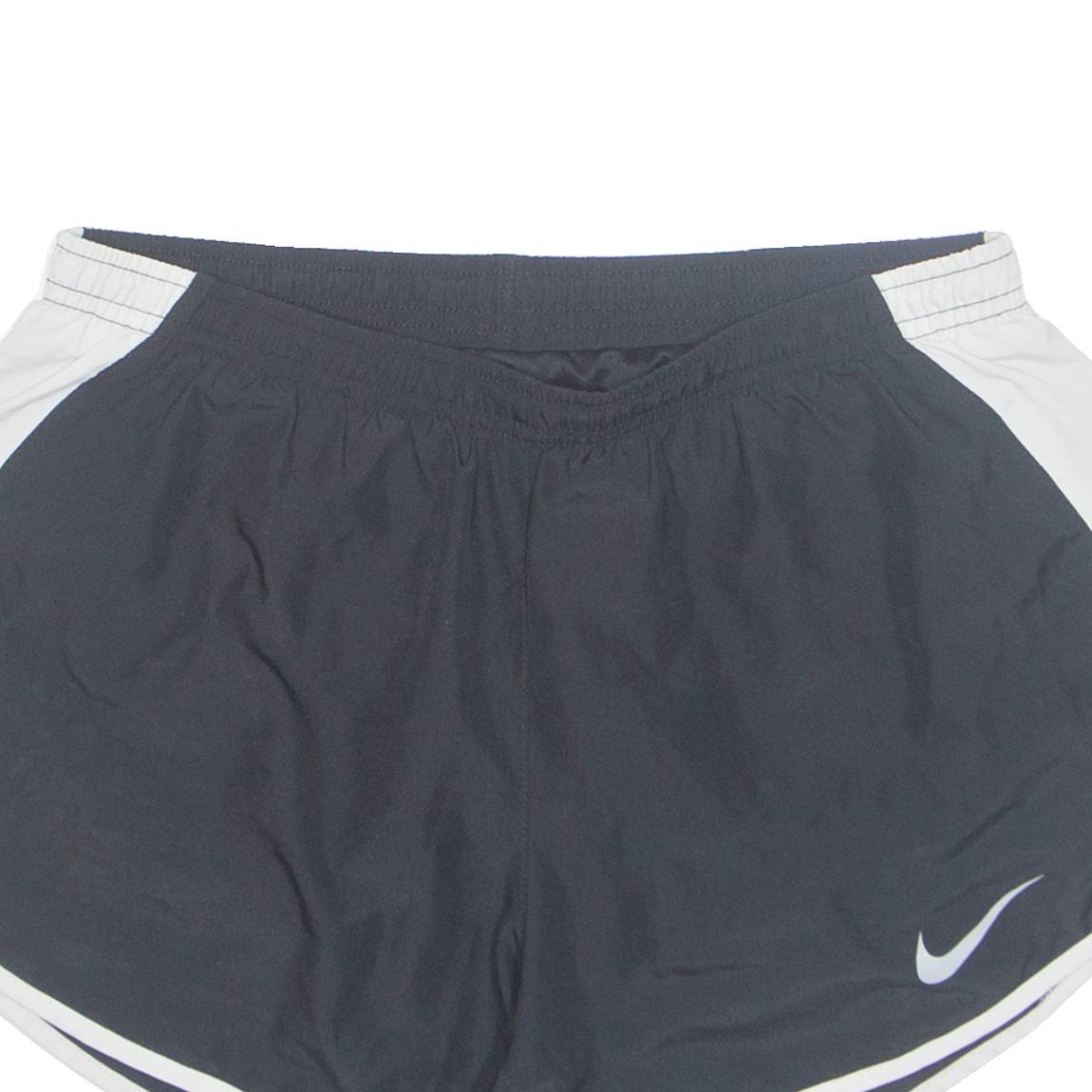 NIKE Dri-Fit Mesh Lined Womens Sports Shorts Black XS W26