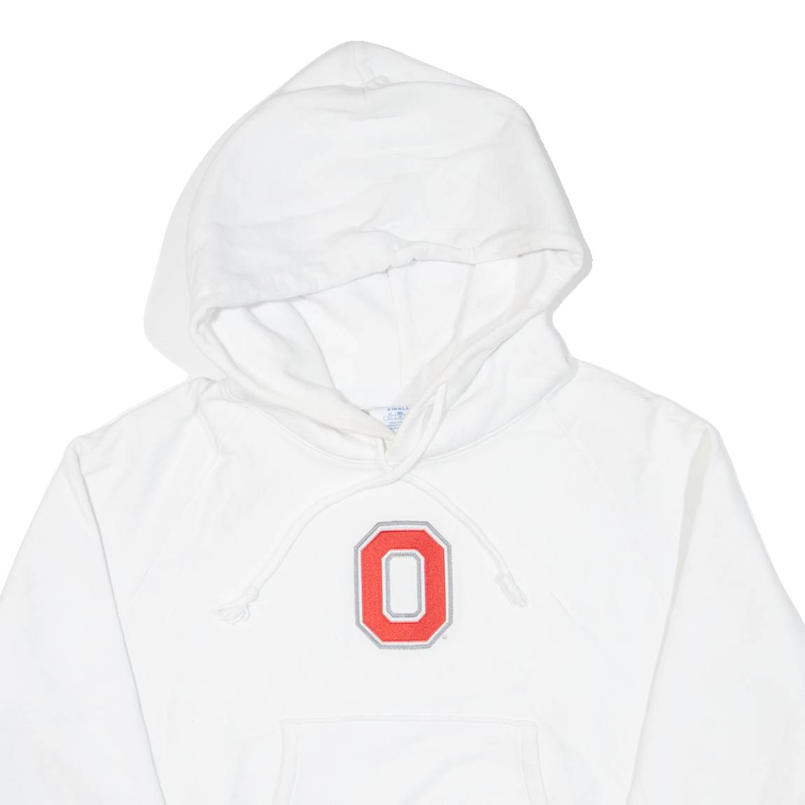 CHAMPION REVERSE WEAVE Ohio Buckeyes Womens White Hoodie USA S