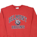 CHAMPION Mens Red Belmont Bruins Crew Neck M Cotton Blend Casual Sweatshirt