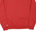 CHAMPION Mens Red Belmont Bruins Crew Neck M Cotton Blend Casual Sweatshirt