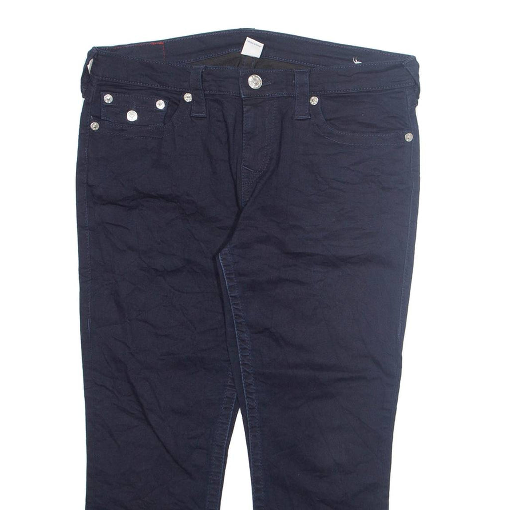 TRUE RELIGION Womens Jeans Blue Regular Tapered W33 L24