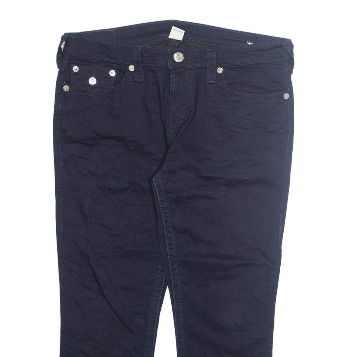 TRUE RELIGION Womens Jeans Blue Regular Tapered W33 L24