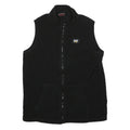 CAT Mens Black Workwear Jacket M Polyester Plain Zip Lightweight Comfortable