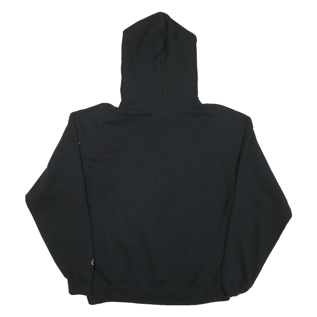 CHAMPION Mens Black SFSU Alumni Pullover Hoodie L Cotton Blend Casual