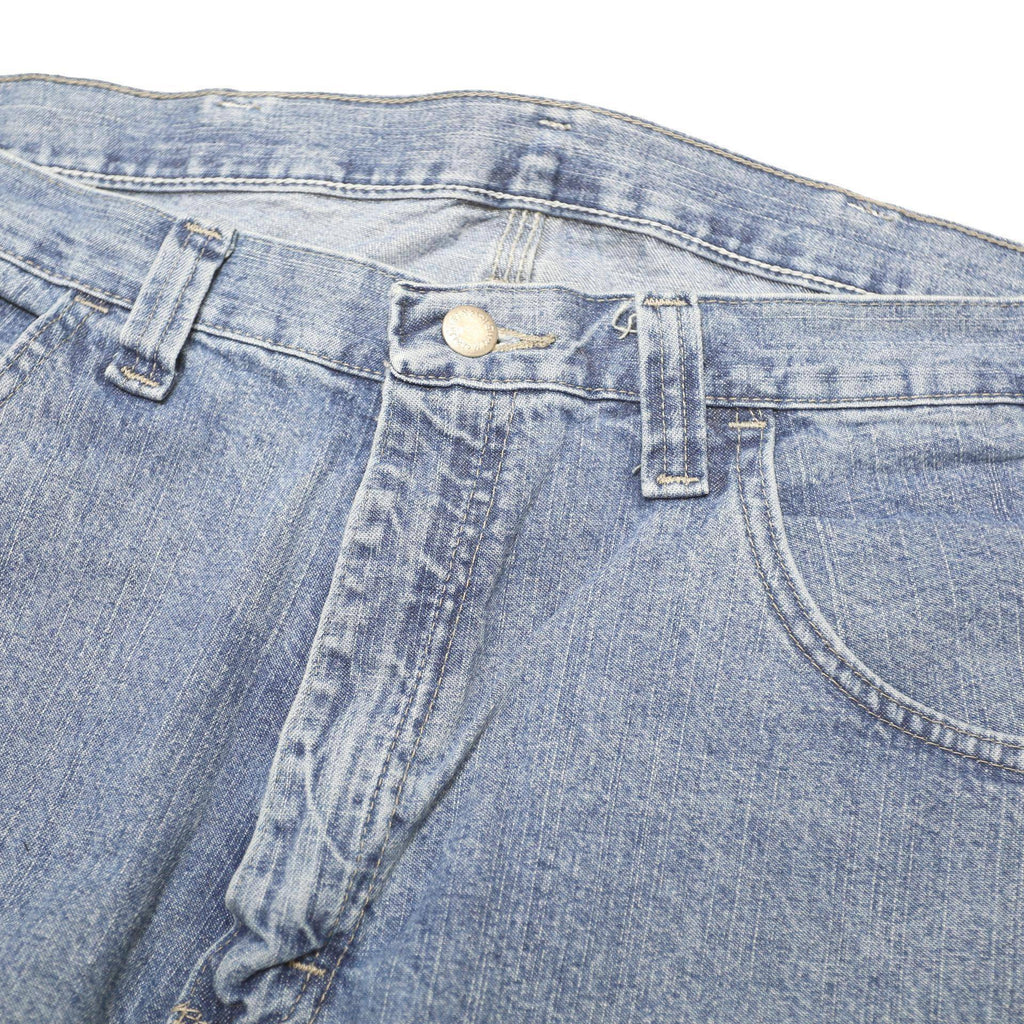 WRANGLER Mens Shorts Blue Casual L W36 Cotton Blend Regular Fit Utility