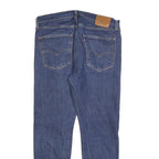 LEVI'S 512 BIG E Mens Jeans Blue Slim Skinny Denim Medium W36 L29 Zip Closure
