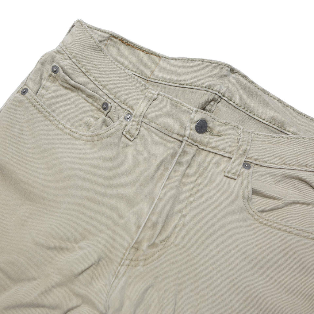 LEVI'S 512 Mens Jeans Beige Slim Skinny Denim Medium W32 L30 Stylish Zip