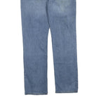 CARHARTT Mens Regular Fit Jeans Blue Denim W36 L32 Classic Zip Closure Casual