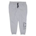 REEBOK Womens Joggers Grey Tapered 2XL W38 L26