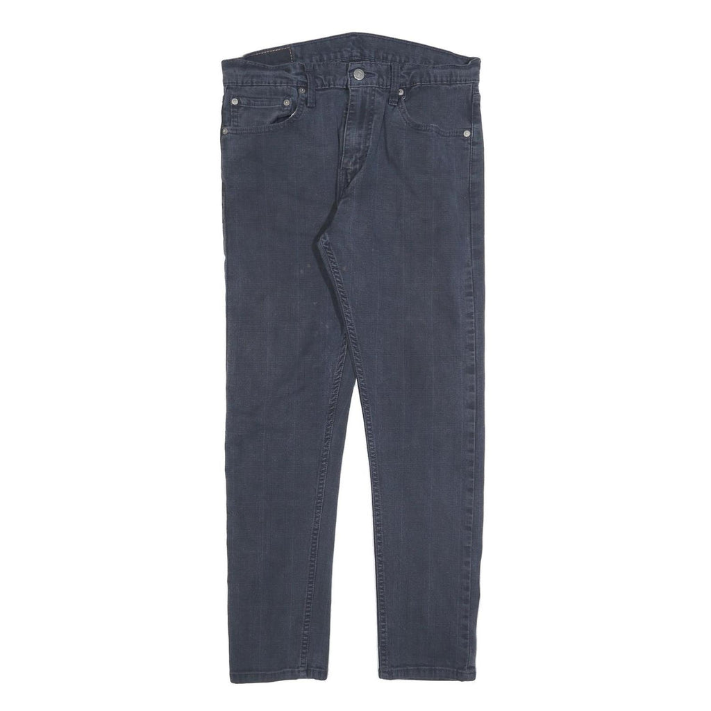 LEVI'S 512 Tapered Mens Jeans Blue Slim Tapered Denim Medium W32 L27 Slim Fit