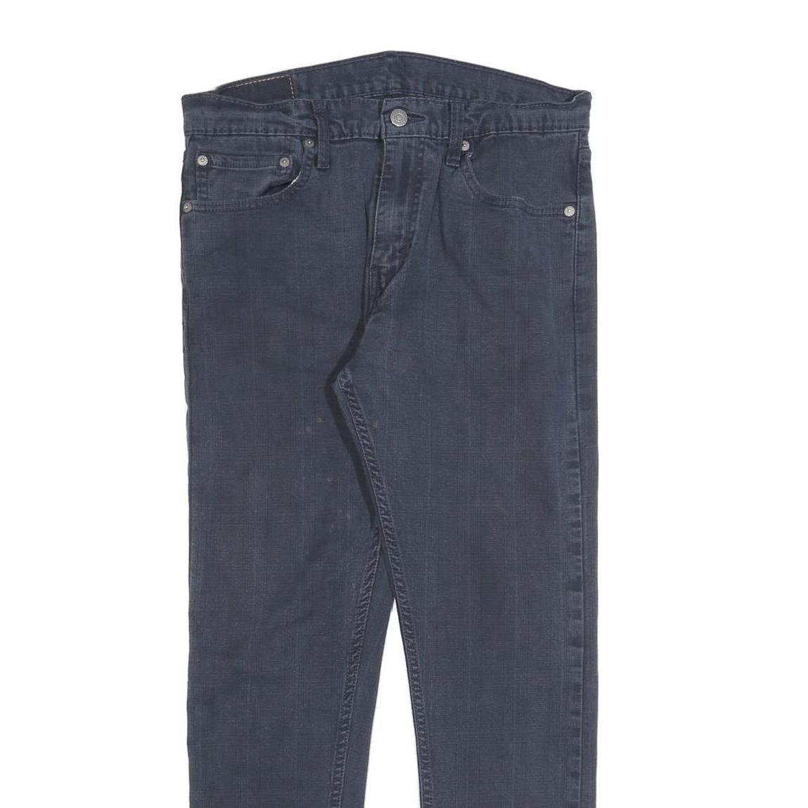 LEVI'S 512 Tapered Mens Jeans Blue Slim Tapered Denim Medium W32 L27 Slim Fit