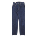 LEVI'S 501 Womens Jeans Blue Regular Straight Denim Medium W25 L30 Classic