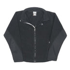 NIKE Boys Black Polyester Blend Zip Jacket M ACG Plain Sport Outdoor